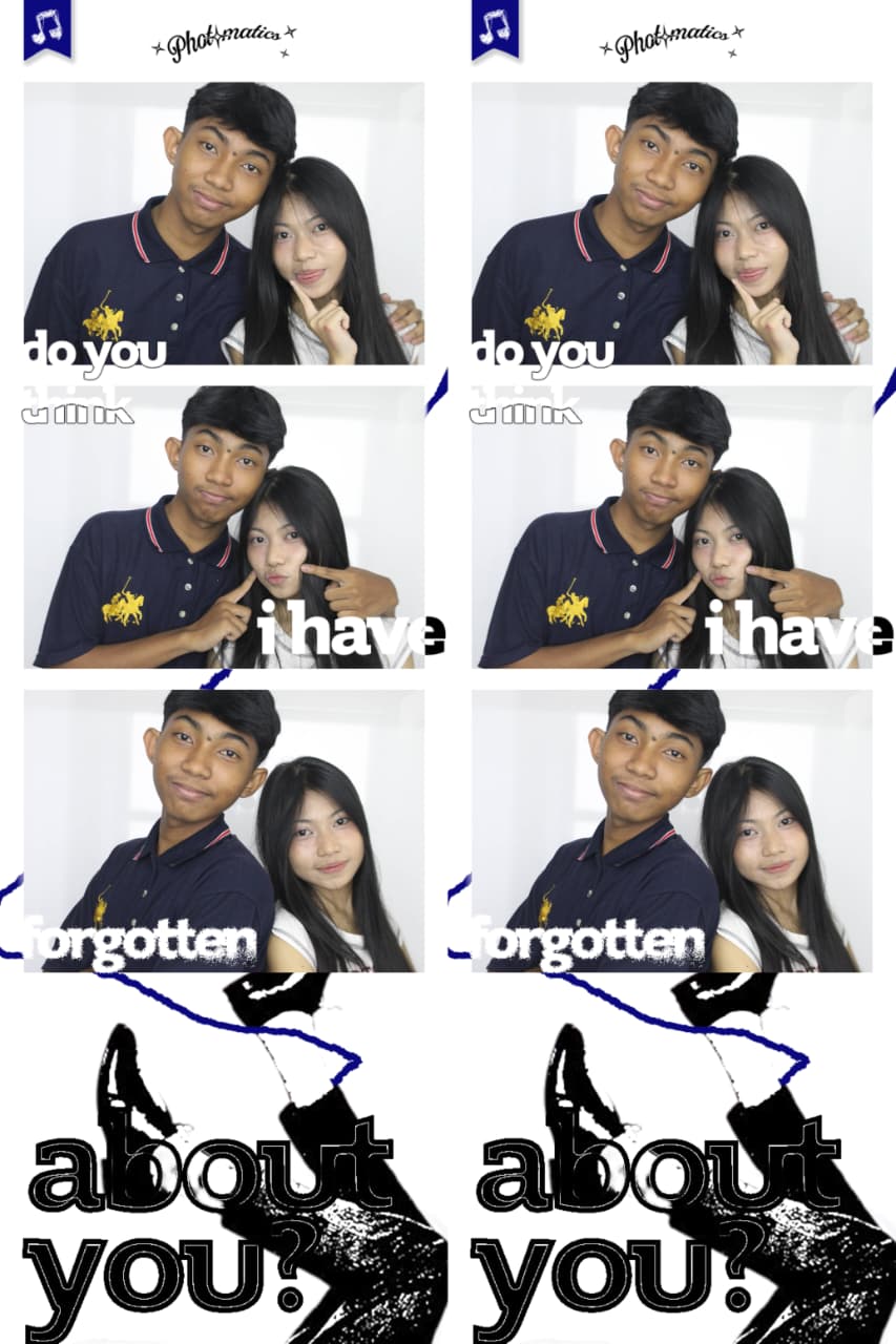 Pertama Kali Photobox Berdua - Rasty Sayangku